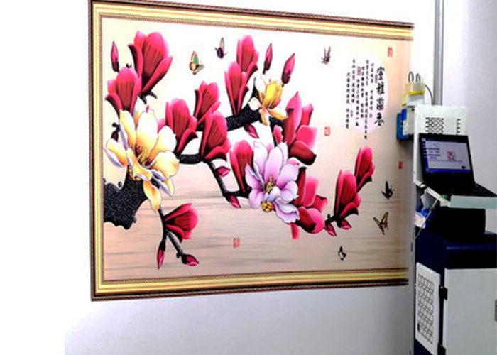 máquina vertical de la pintura de pared de 24㎡/H 720X1080DPI CMYK