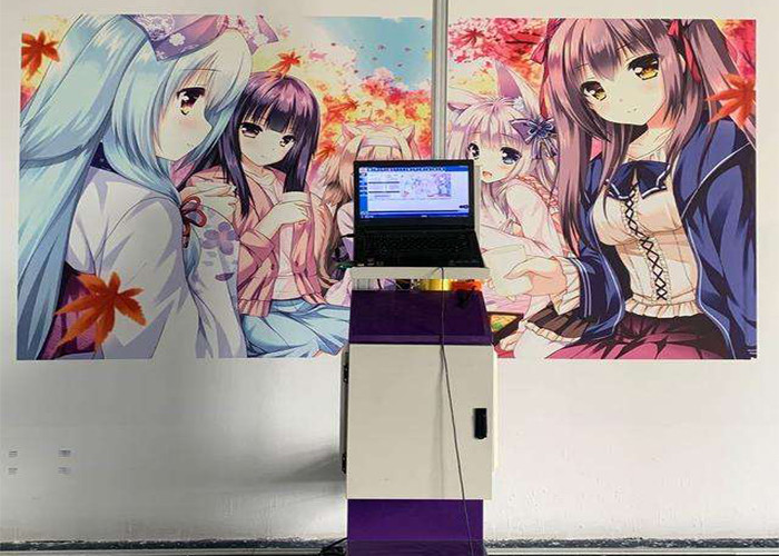 Impresora vertical Machine 1440*1440DPL 120W de la pared del chorro de tinta 10sqm/h 3D