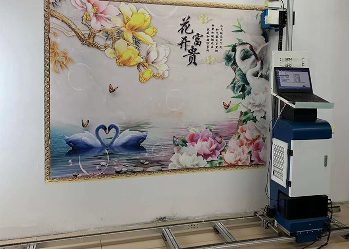 Impresora de encargo de la pintura de pared del tamaño 2280DPI Alu-MG de la impresión